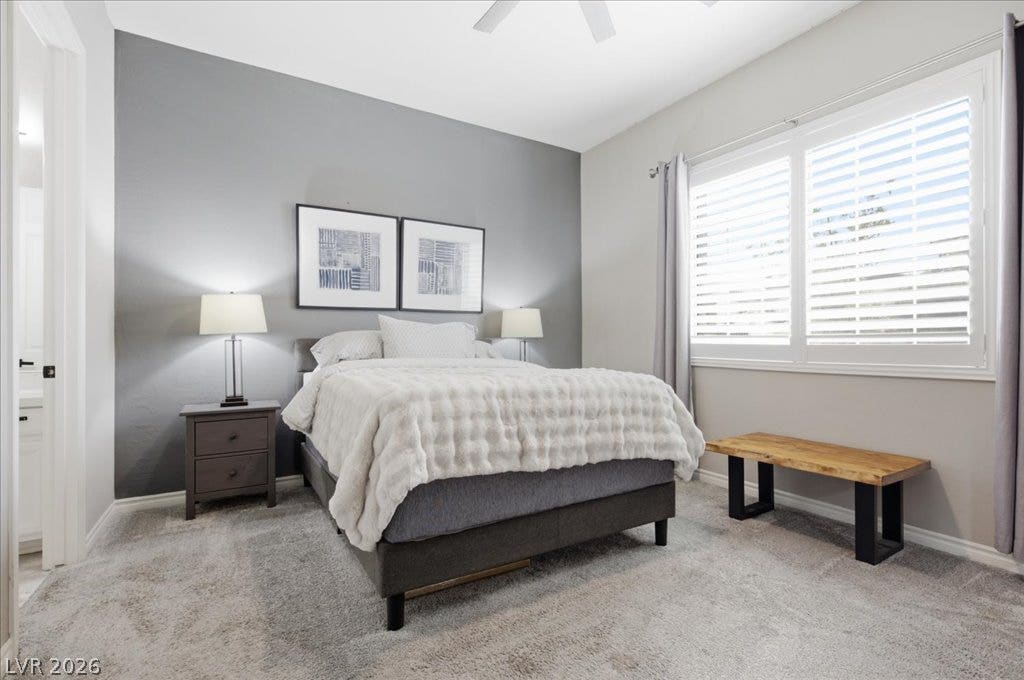 181 Elder View Drive, Las Vegas, NV 89138 Plush carpet and soft tones create a peaceful retreat.