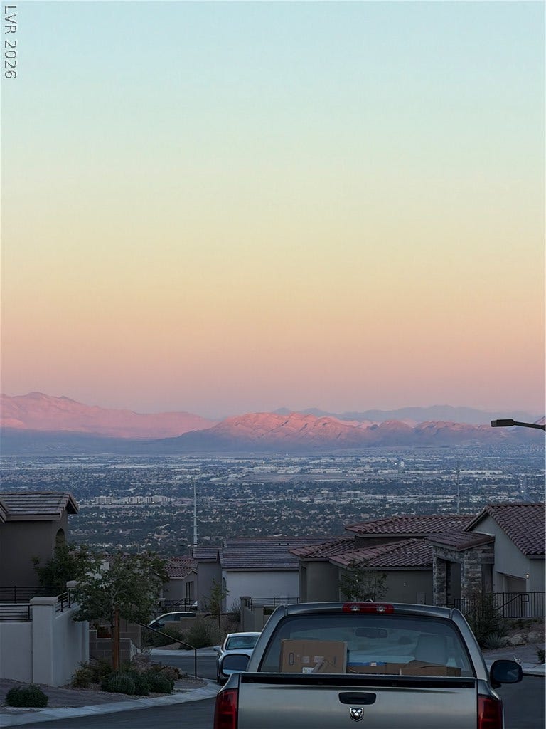 11725 Hatchling Avenue, Las Vegas, NV 89138 Dramatic mountain and valley views unfold from this elevated neighborhood setting.