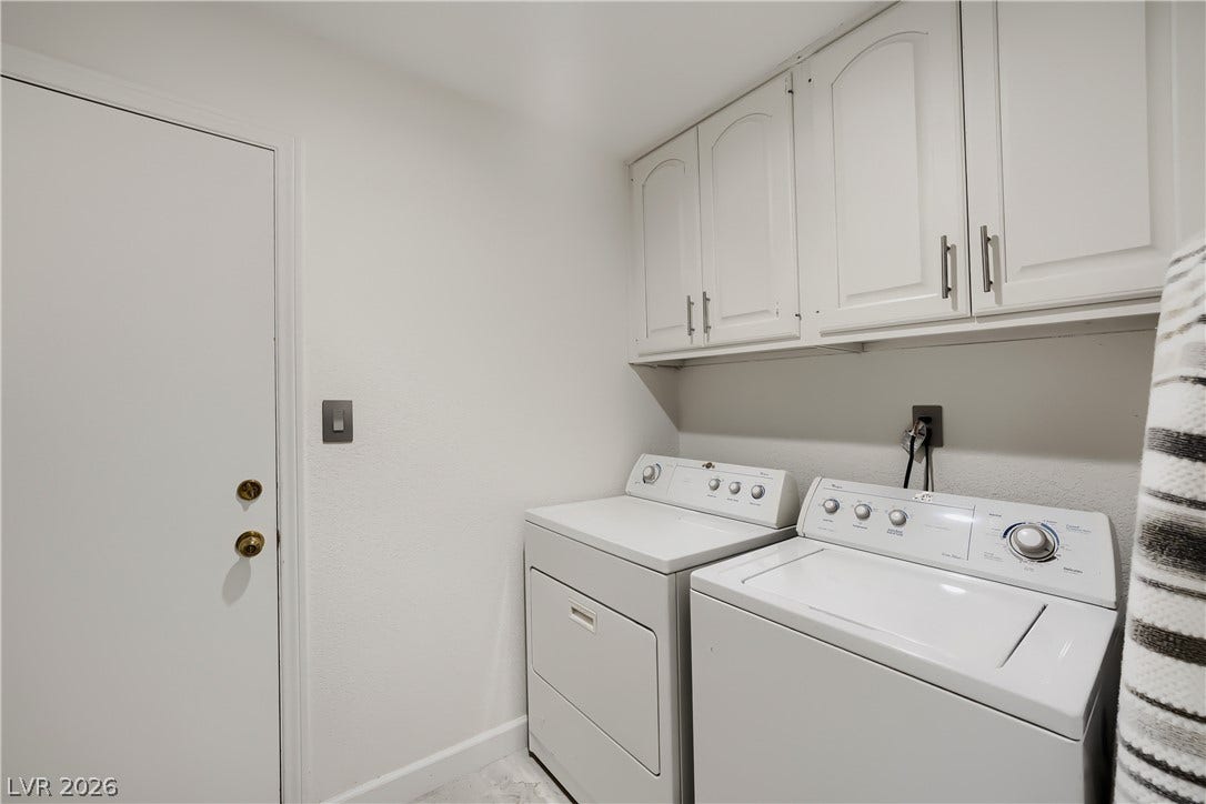 Separate Laundry room
