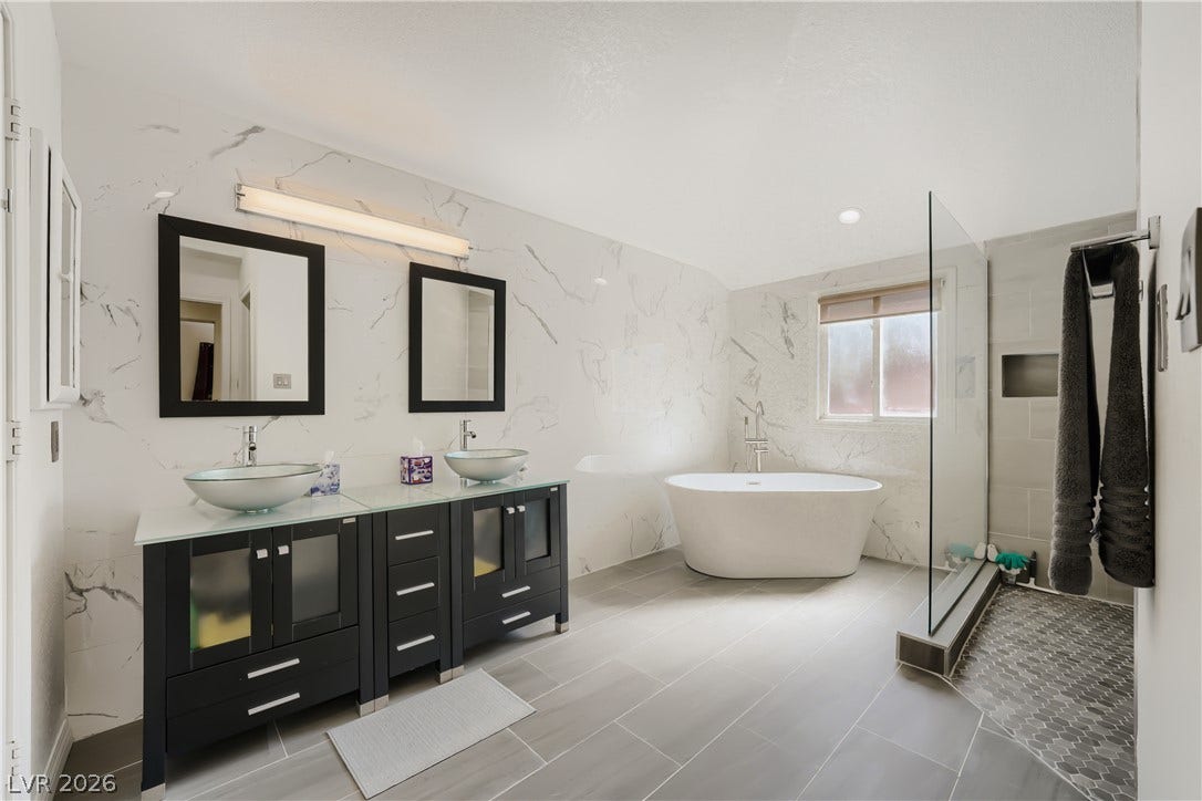 All new Primary Bath