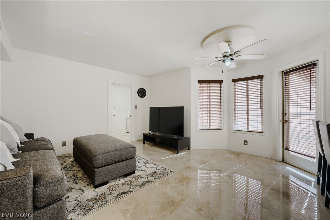 Family Room adjacent to Kitchen
