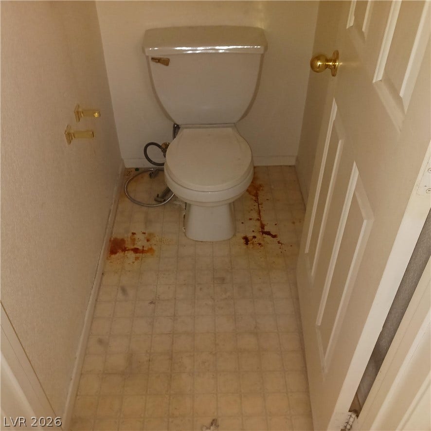 Simple half bath layout awaiting your custom personalization and updates.