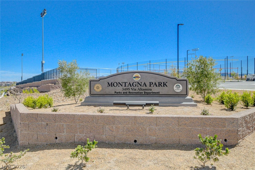 Montagna Park welcomes with well-maintained grounds and recreational facilities