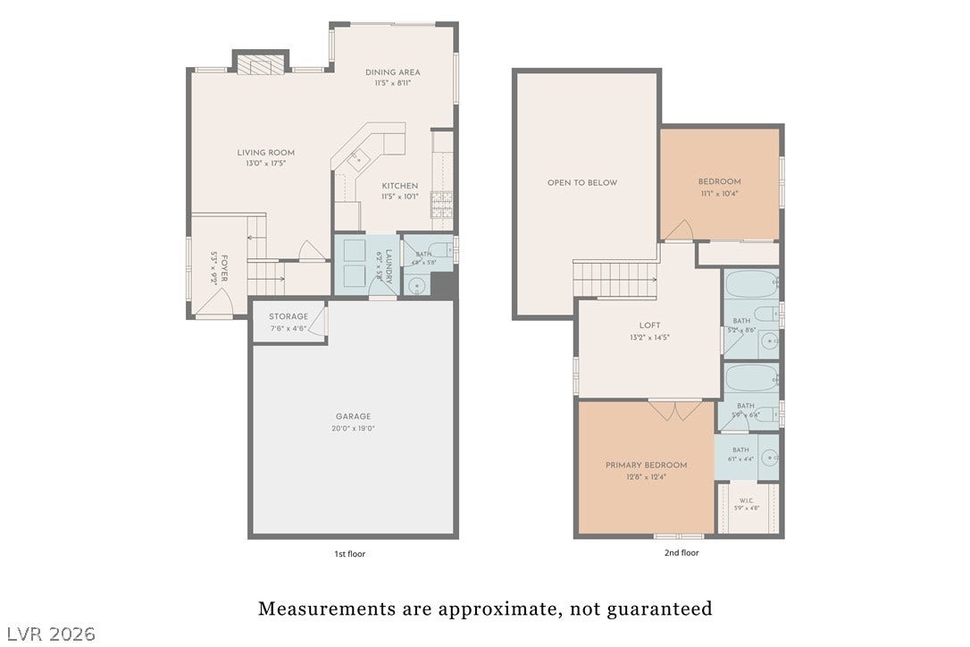 325 Manor Street, Las Vegas, NV 89145 An intuitive two-story floor plan layout maximizes space and flow.