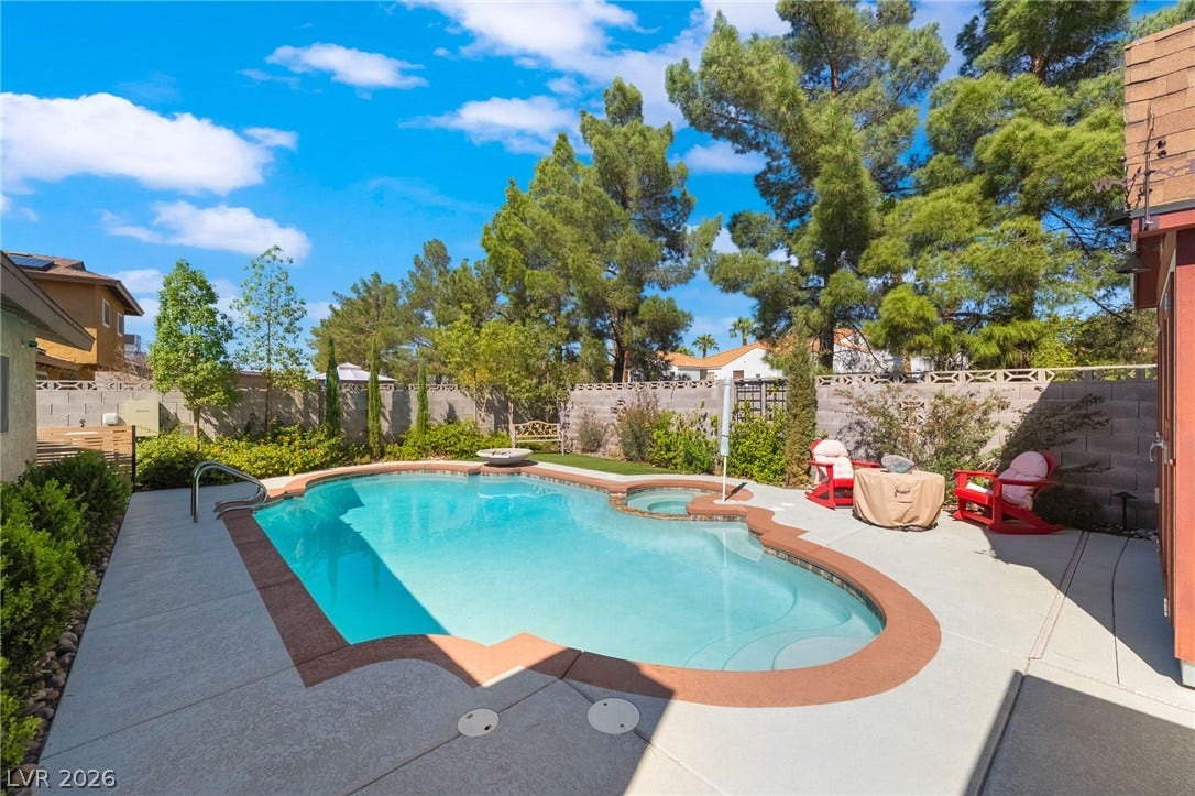 1 story with Pool and RV parking.