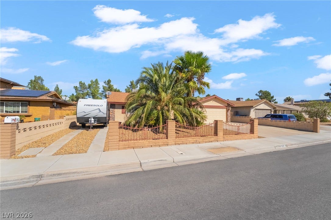 1 story with Pool and RV parking.
