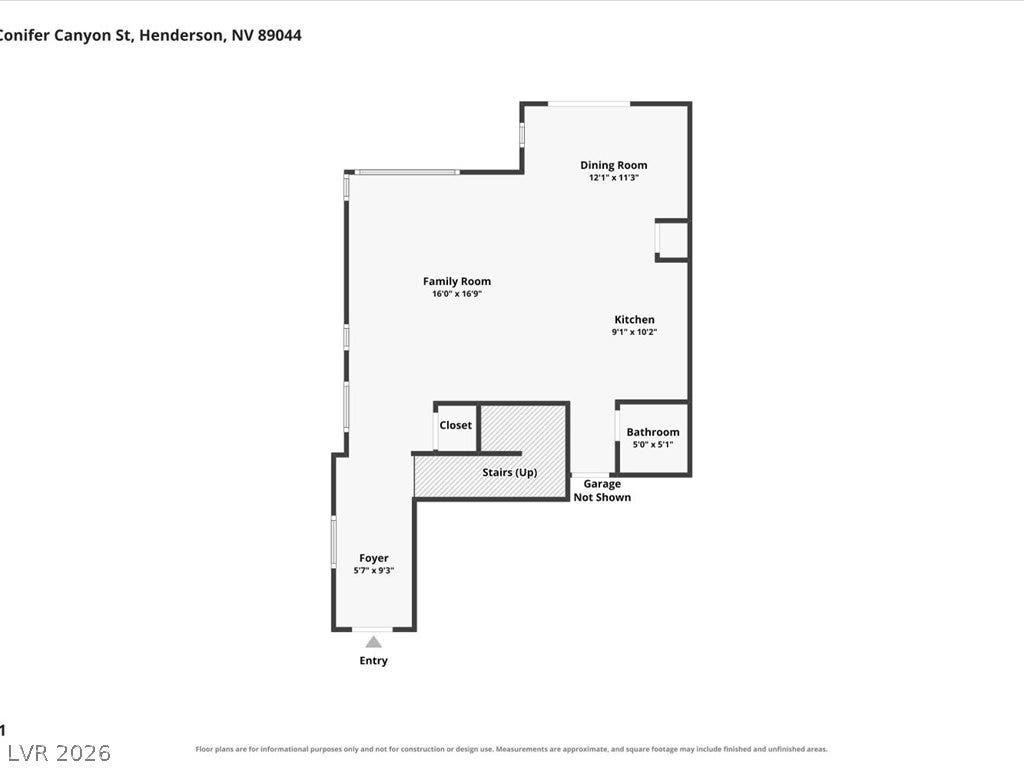 2664 Conifer Canyon Street, Henderson, NV 89044 1ST FLOOR