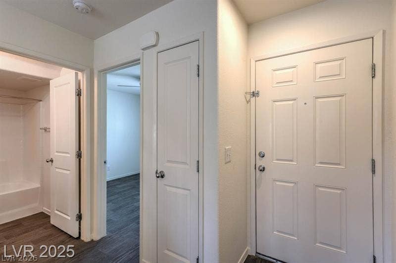 4134 San Cuervo Way, Las Vegas, NV 89115 A welcoming entryway connects seamlessly to the main living areas and bath.