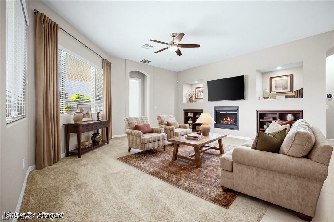 7230 Fresh Harvest Avenue, Las Vegas, NV 89131 Virtually Staged.