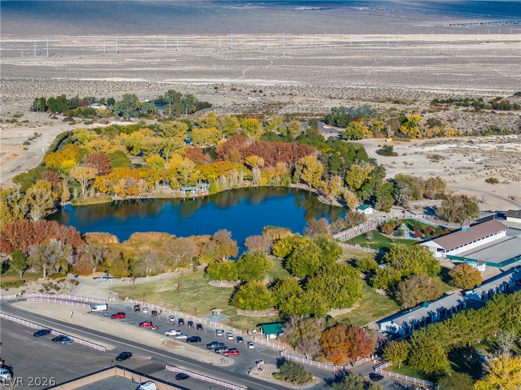 7230 Fresh Harvest Avenue, Las Vegas, NV 89131 Aerial view of Floyd Lamb Park that is less than 5 miles from the property.
