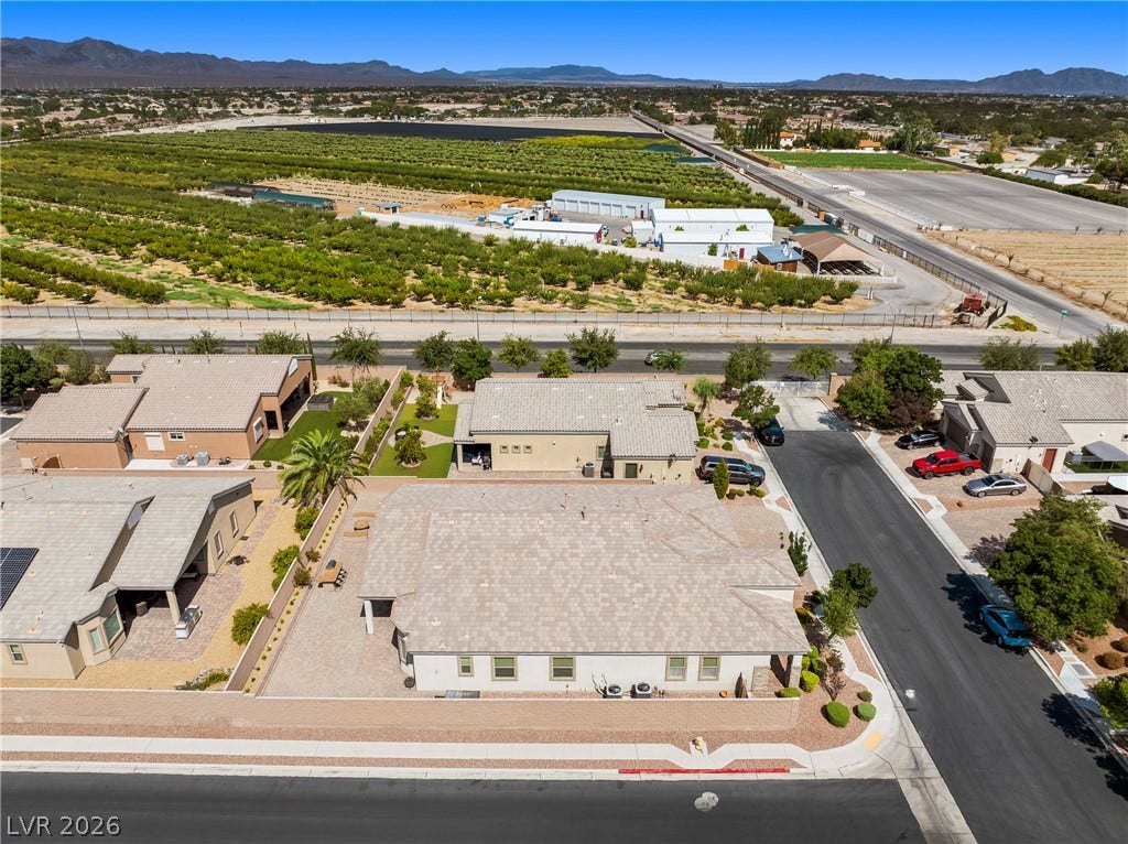 7230 Fresh Harvest Avenue, Las Vegas, NV 89131 Looking east toward Gilcrease Orchards.