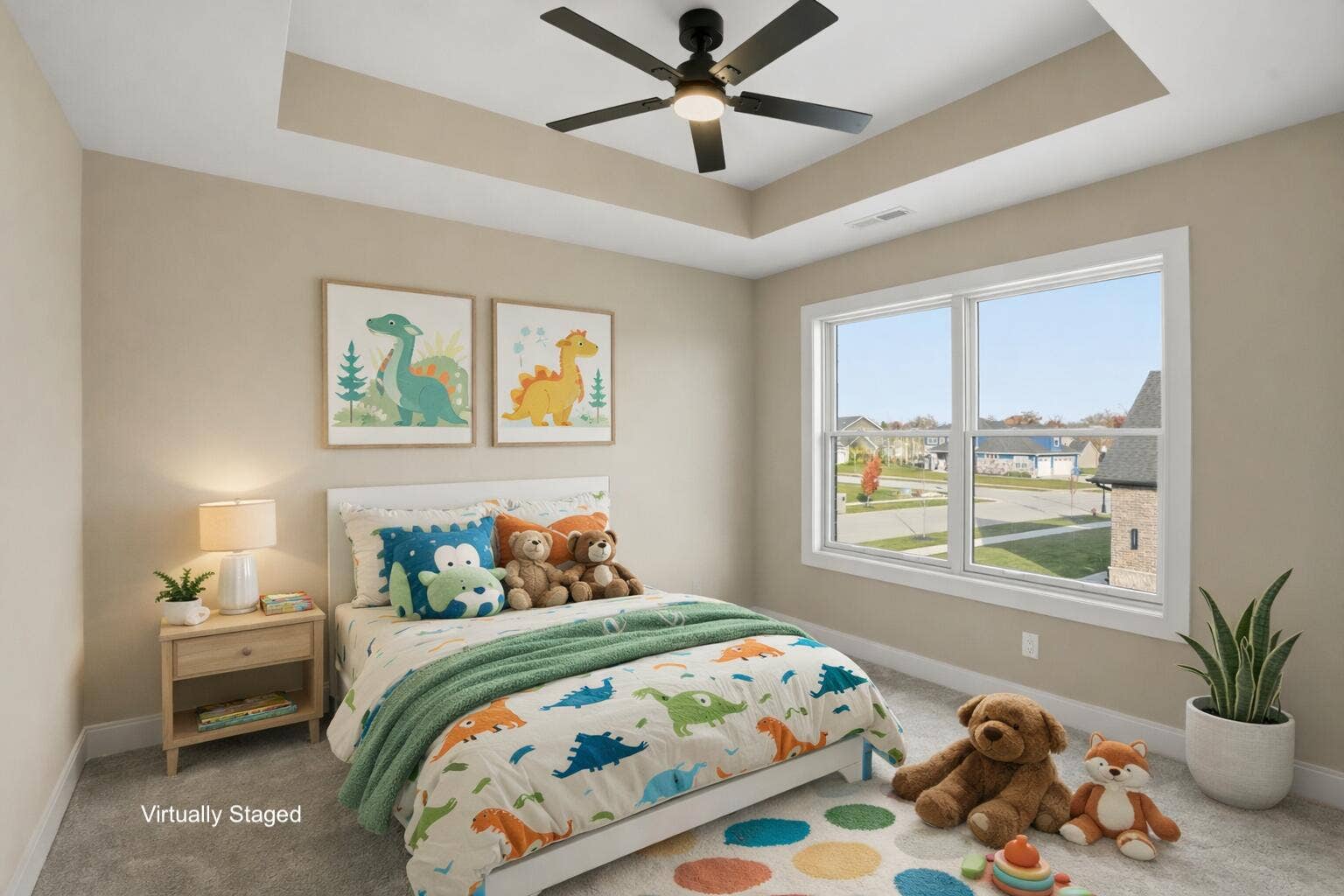 14259 87th Place, St. John, IN 46373 staged kids room castle rock