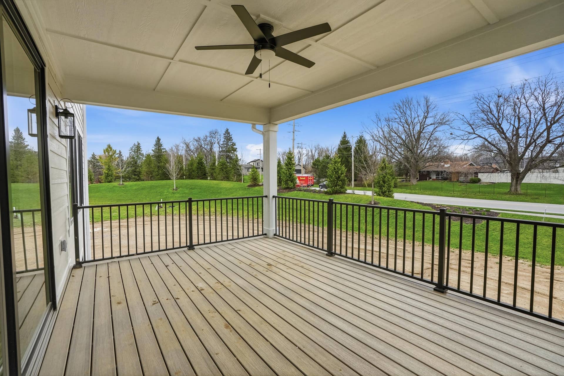 9353 Corydalis Avenue, St. John, IN 46373 Rear Deck