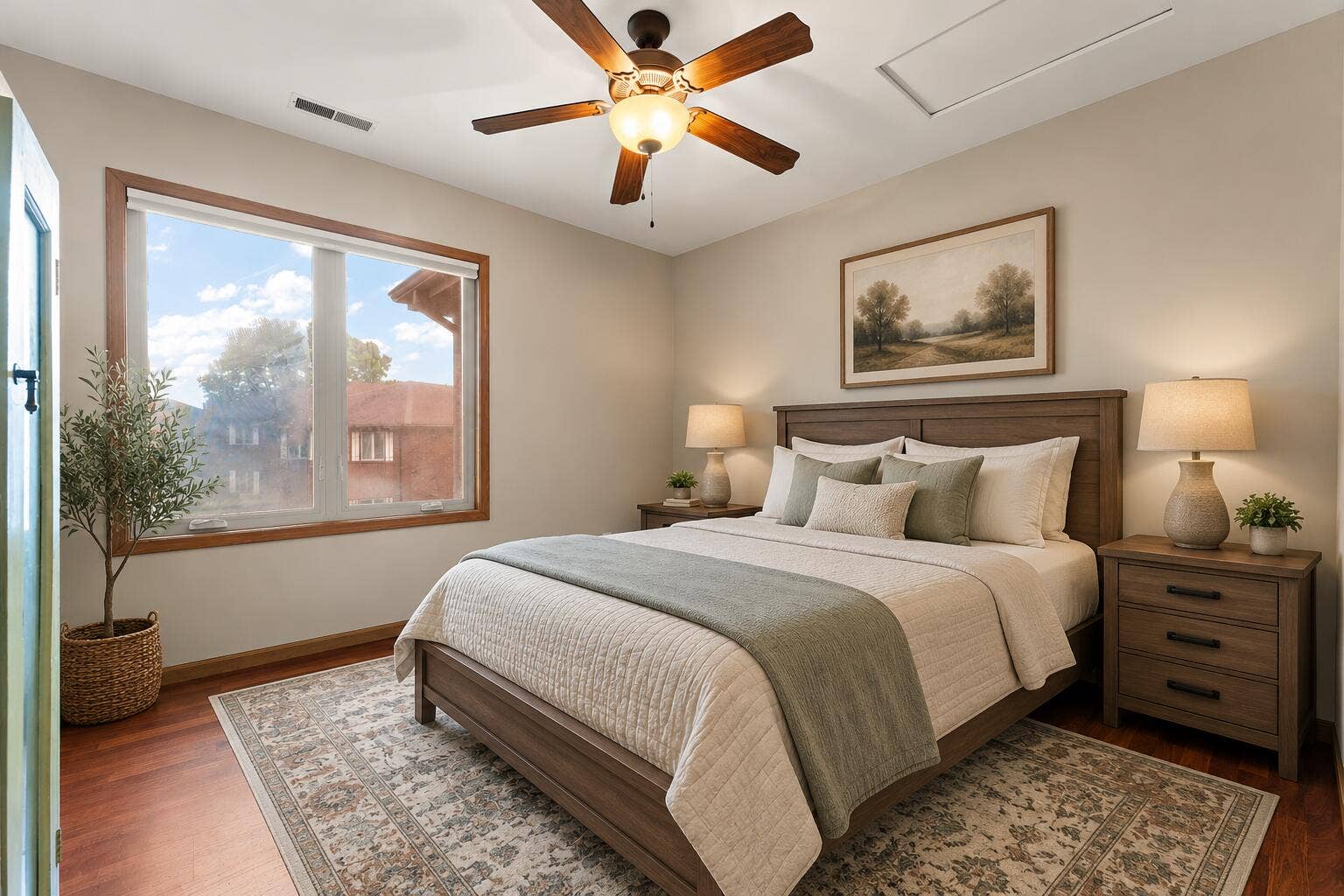 2549 Lakeshore Drive, Crown Point, IN 46307 2549 lakeshore bedroom 2 staged