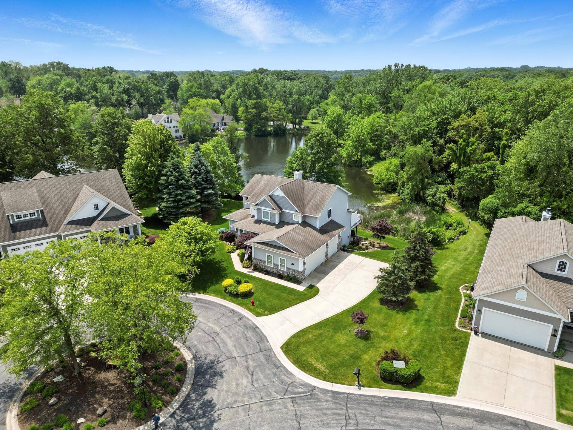 1730 Briam Court, Valparaiso, IN 46383 49 drone