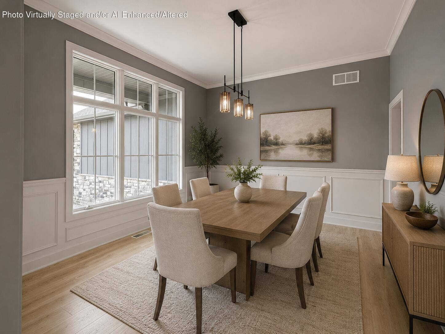 10148 Springlake Road, St. John, IN 46373 Virtually Staged Formal Dining