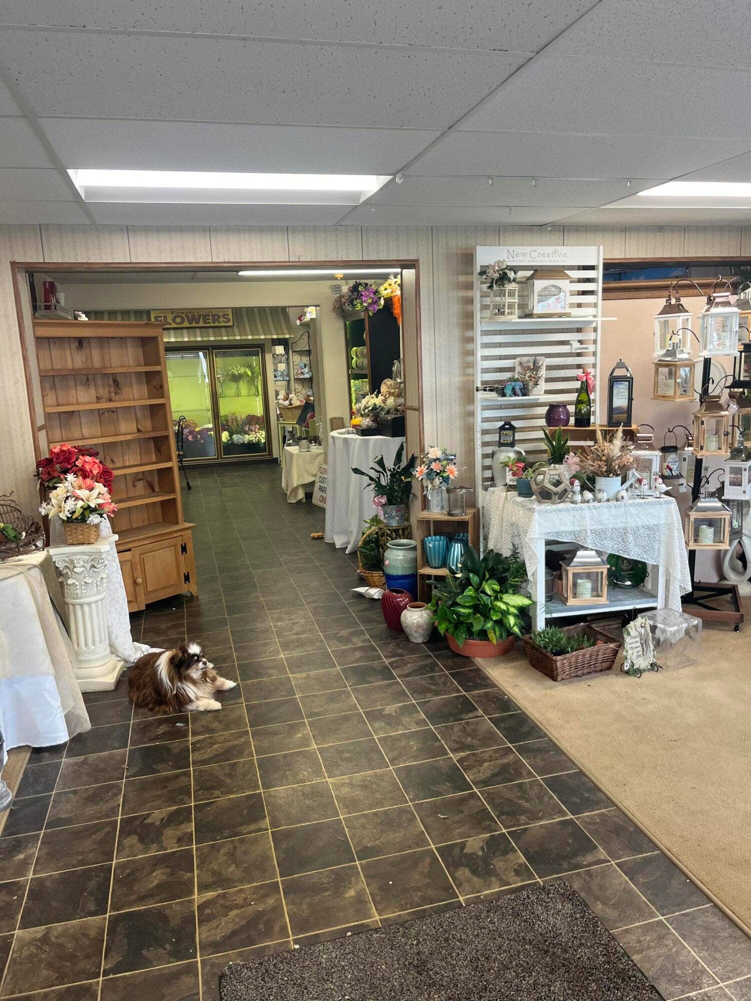 154 Main Street, Crown Point, IN 46307 Main Floor Flower Shop