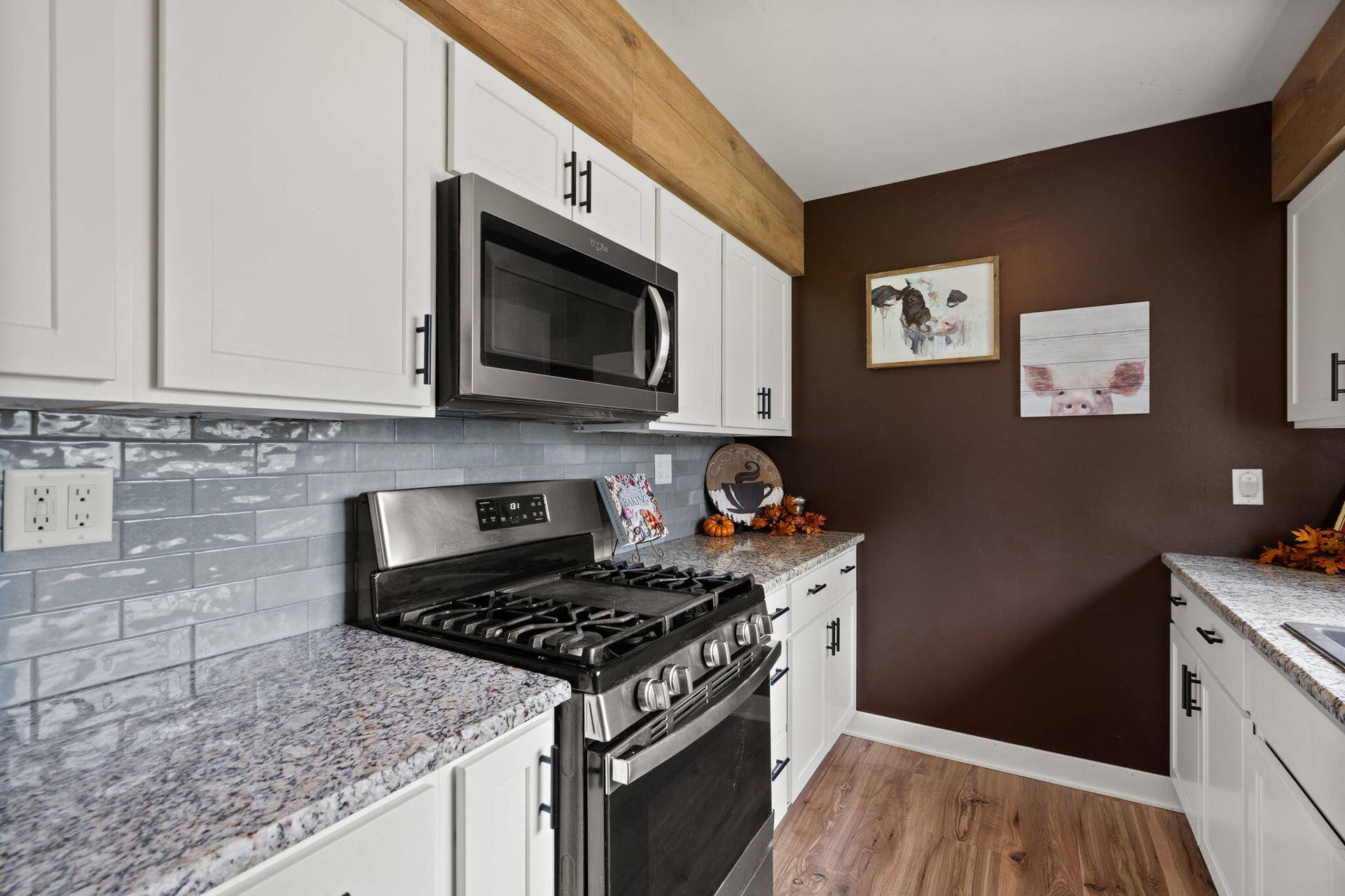 Kitchen with Stainless Steel Appliances