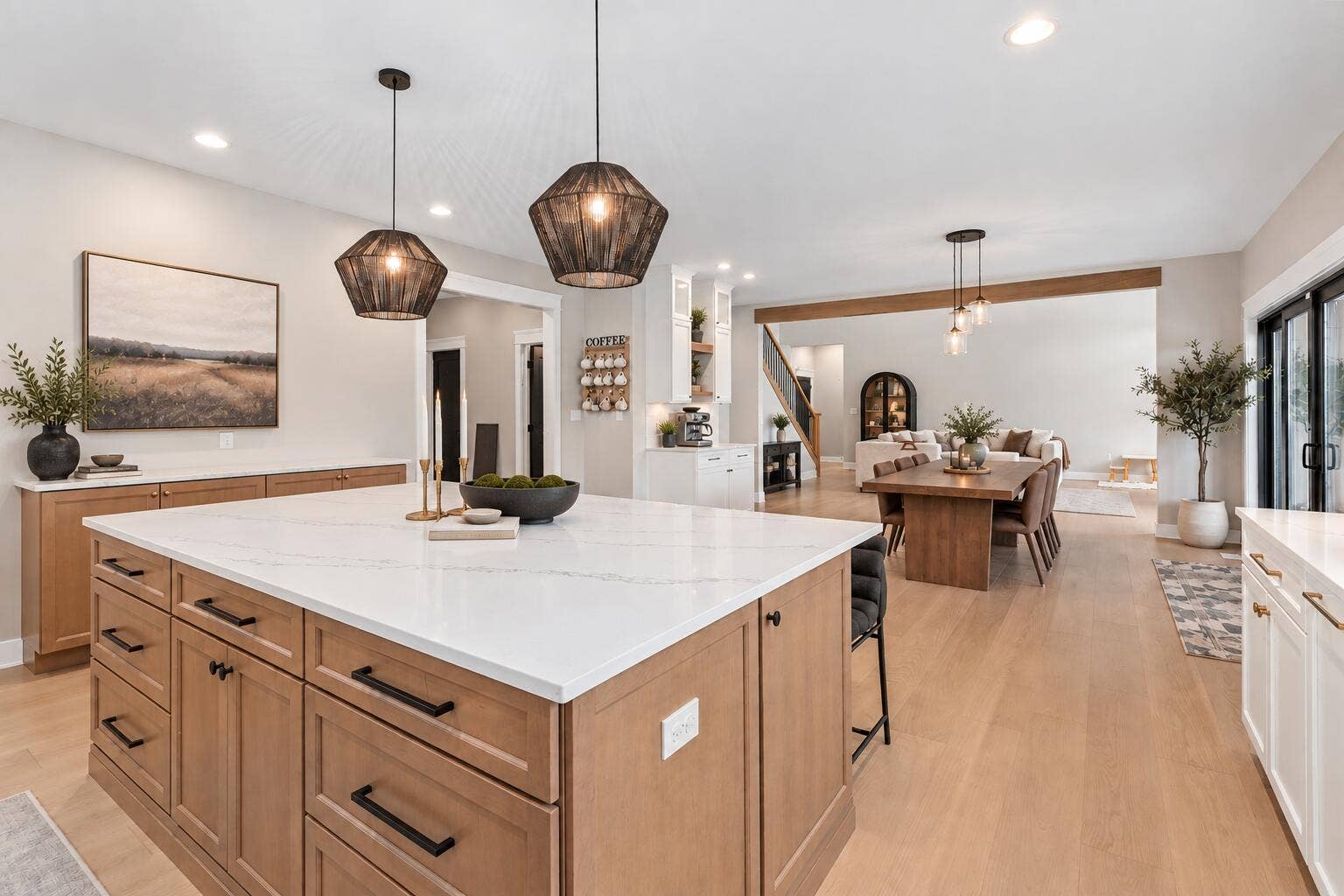 Kitchen Island Enhanced