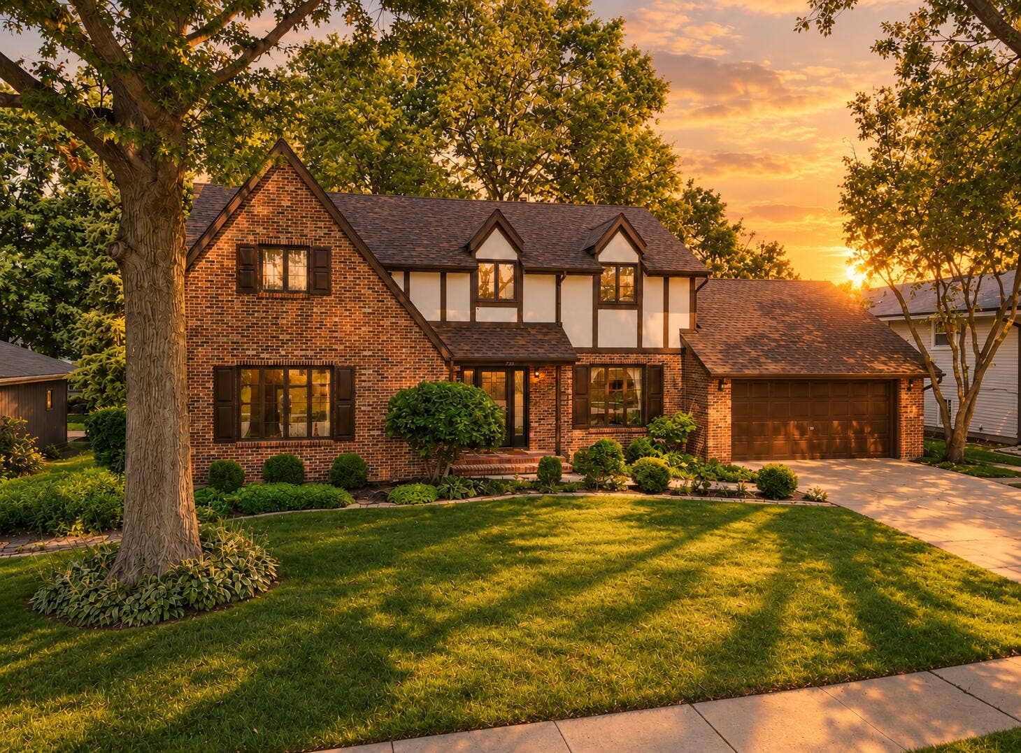 336 Friar Tuck Drive, Schererville, IN 46375 sunset