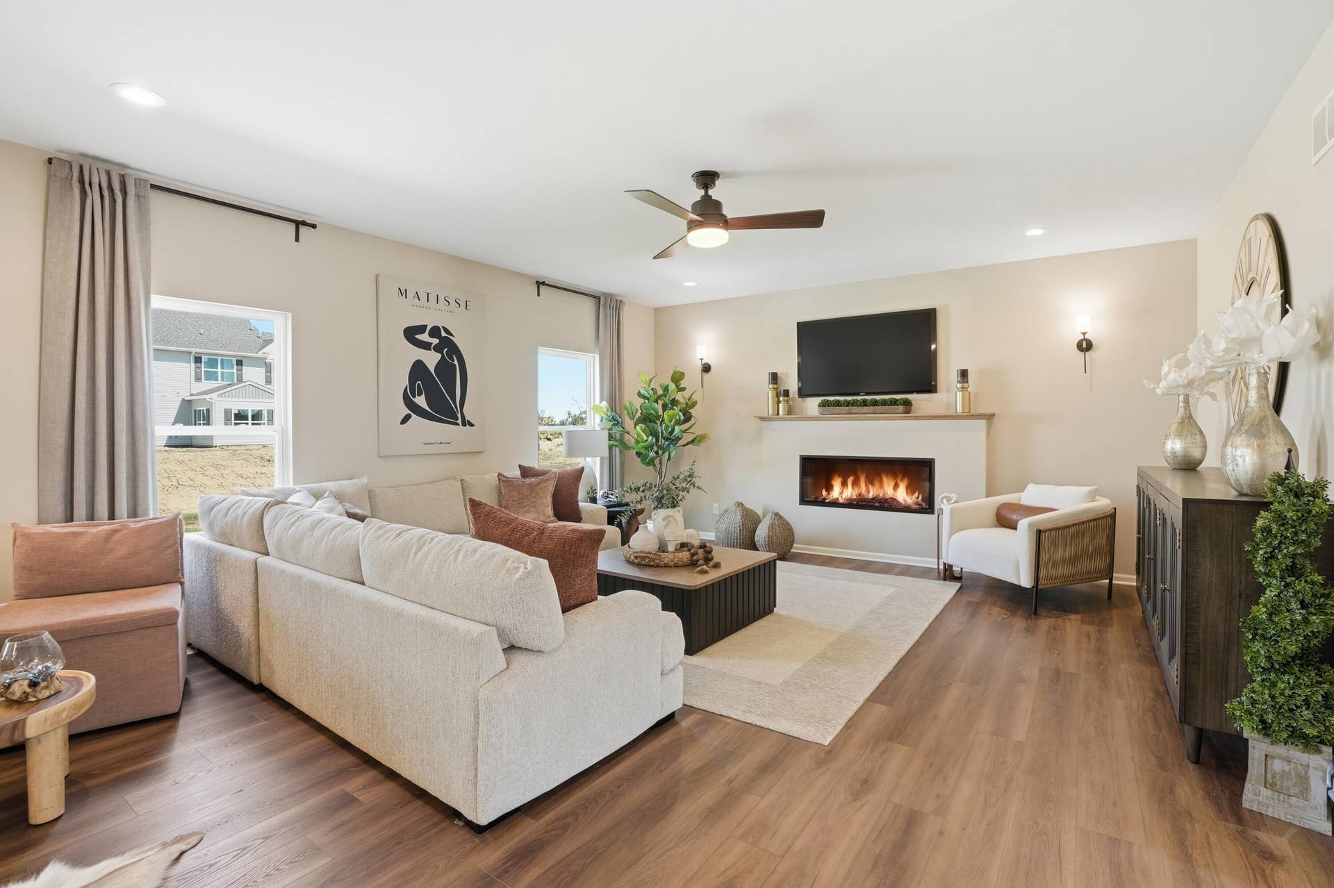 5836 Onyx Avenue, Lowell, IN 46356 dsc05737_with_fire