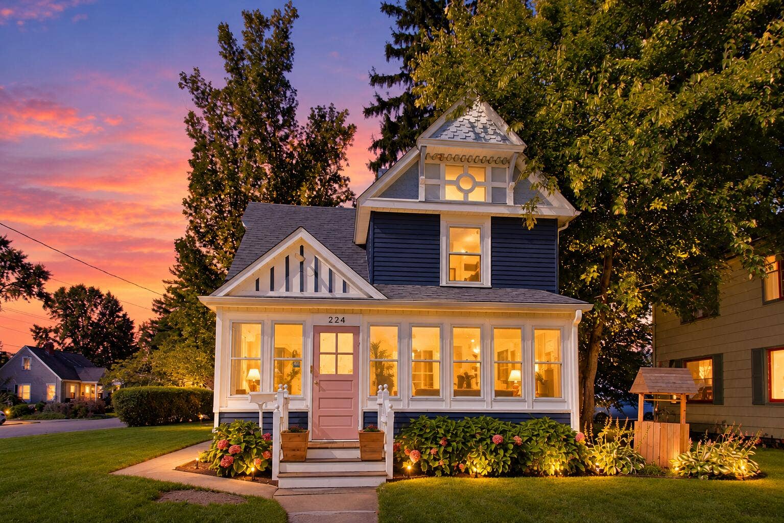 224 Calumet Road, Chesterton, IN 46304 Twilight Glow at 224