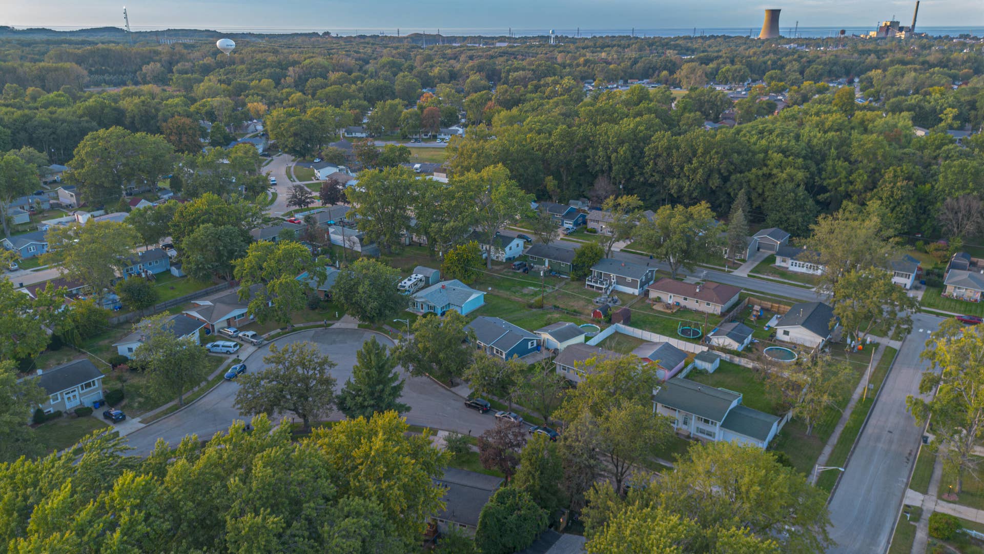 3542 Hampden Road, Michigan City, IN 46360 Aerial - Lake Michigan