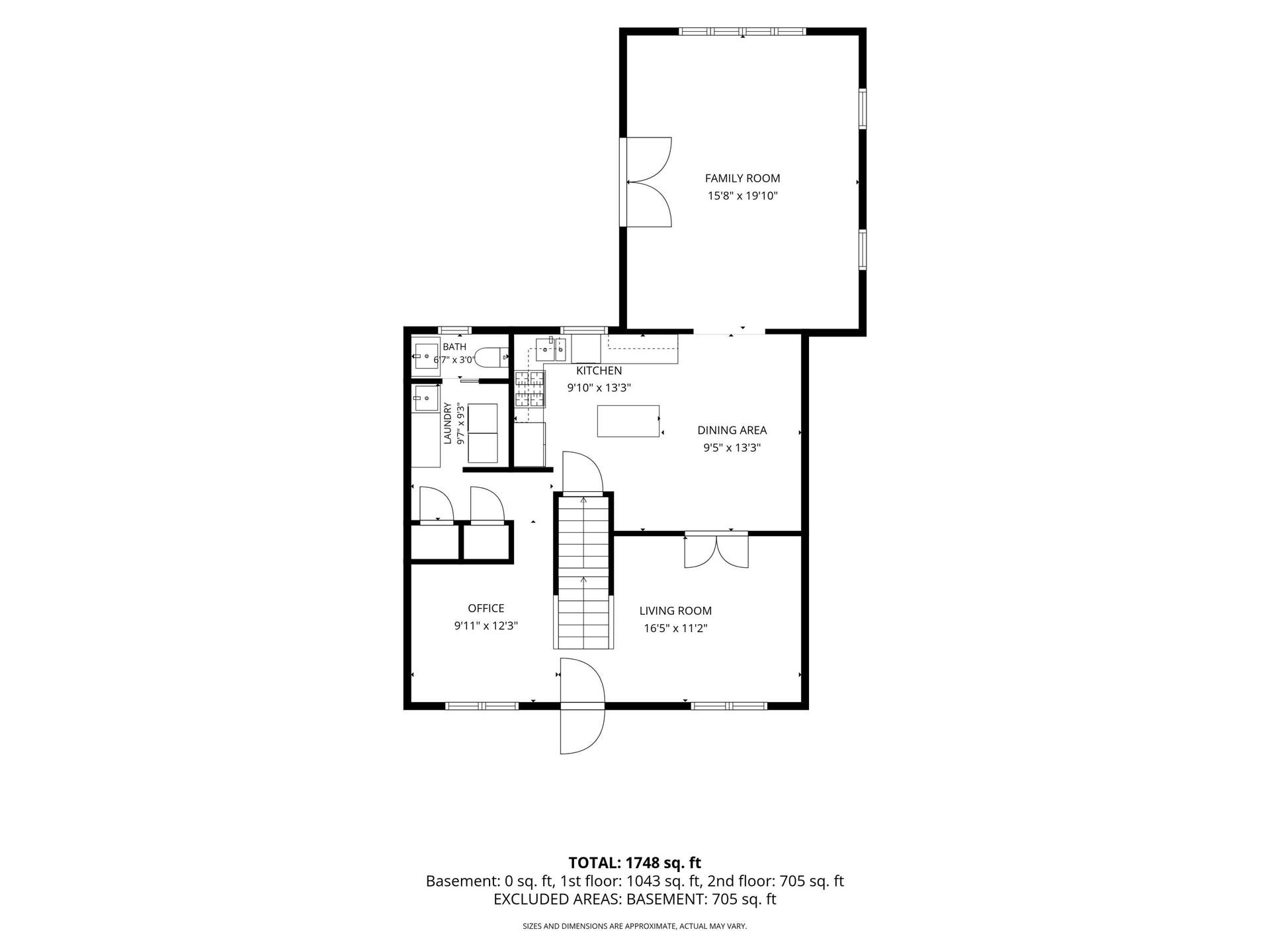 419 True Street, Griffith, IN 46319 main floor