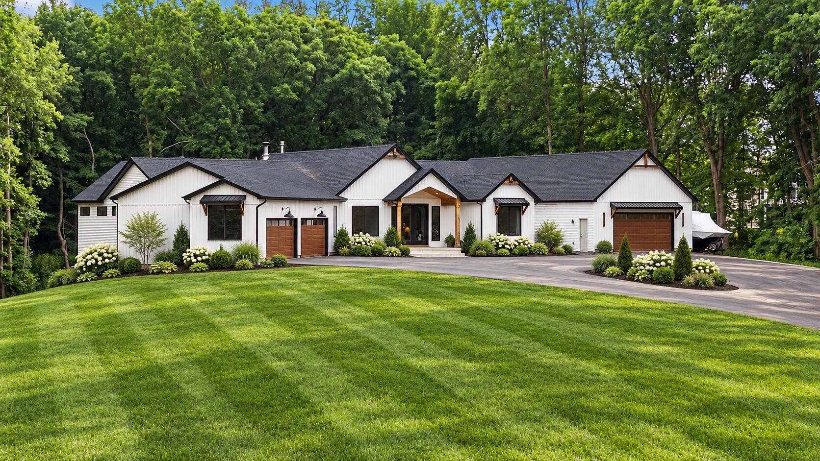 155 W 350, Valparaiso, IN 46385 Grand Estate, Refined Landscaping