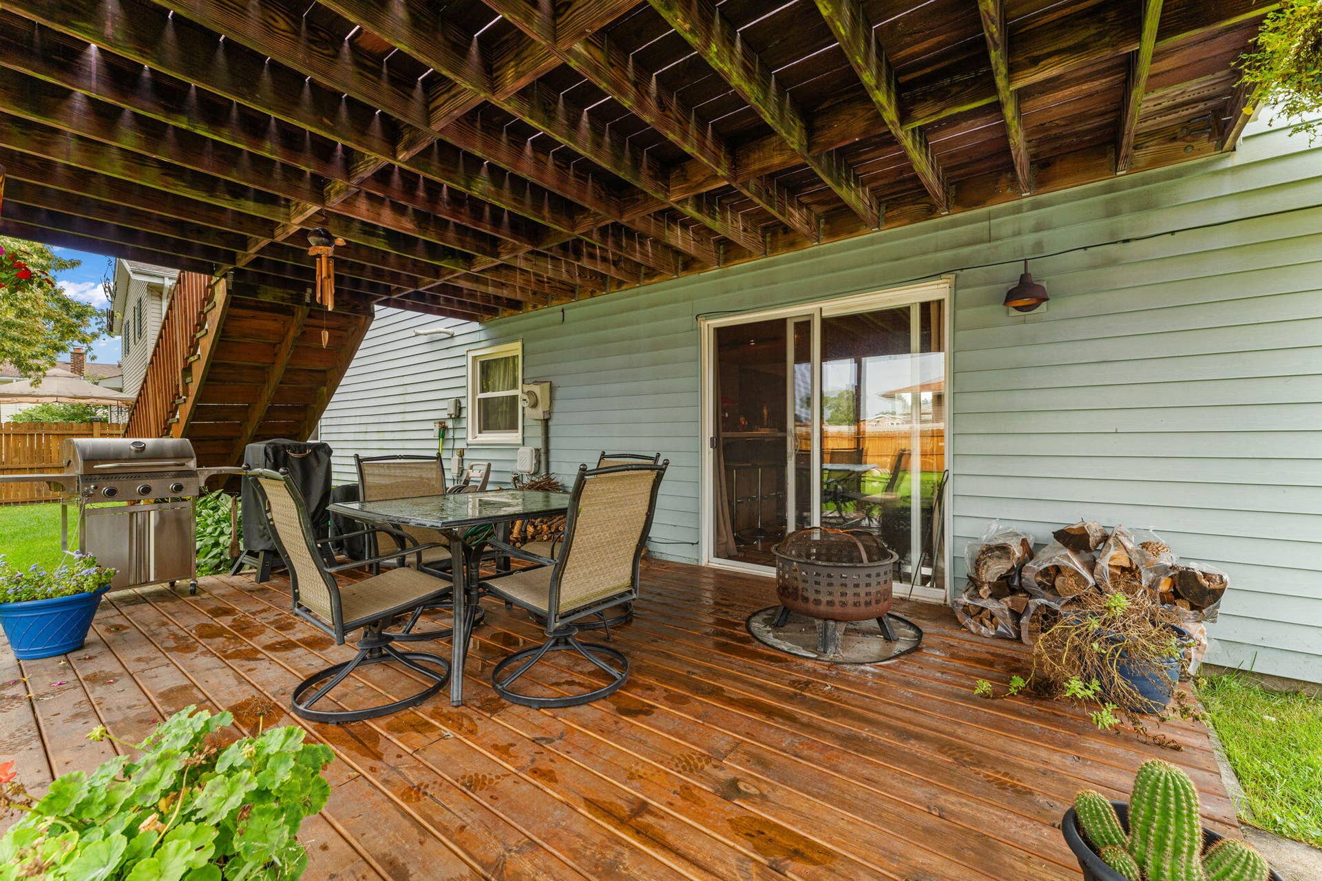 1250 Woodhollow Court, Schererville, IN 46375 lower deck