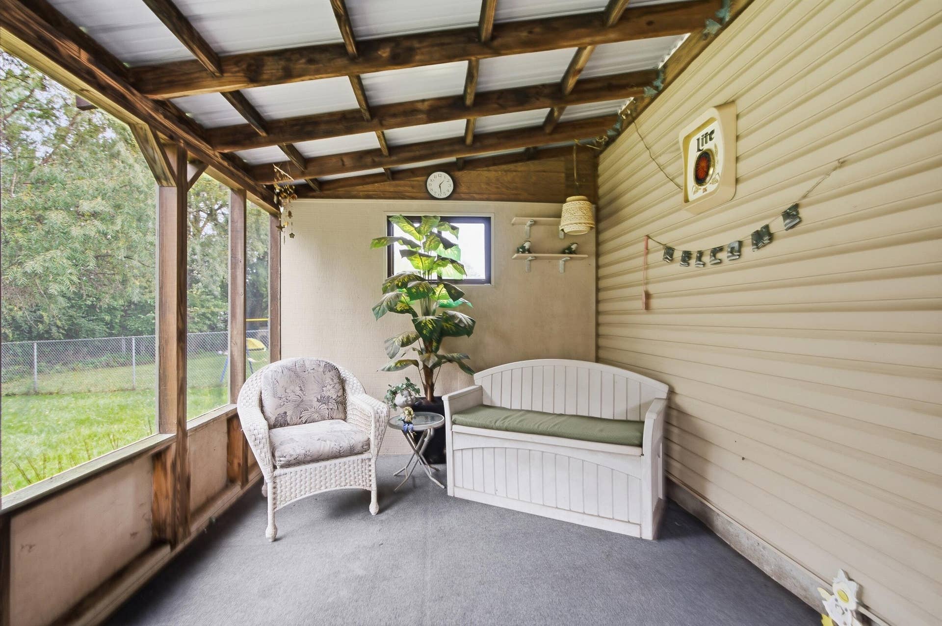17524 Willowbrook Drive, Lowell, IN 46356 Screen Porch