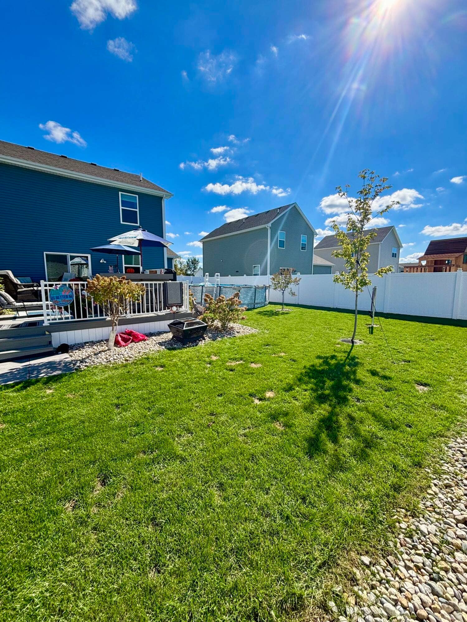 FENCED BACKYARD
