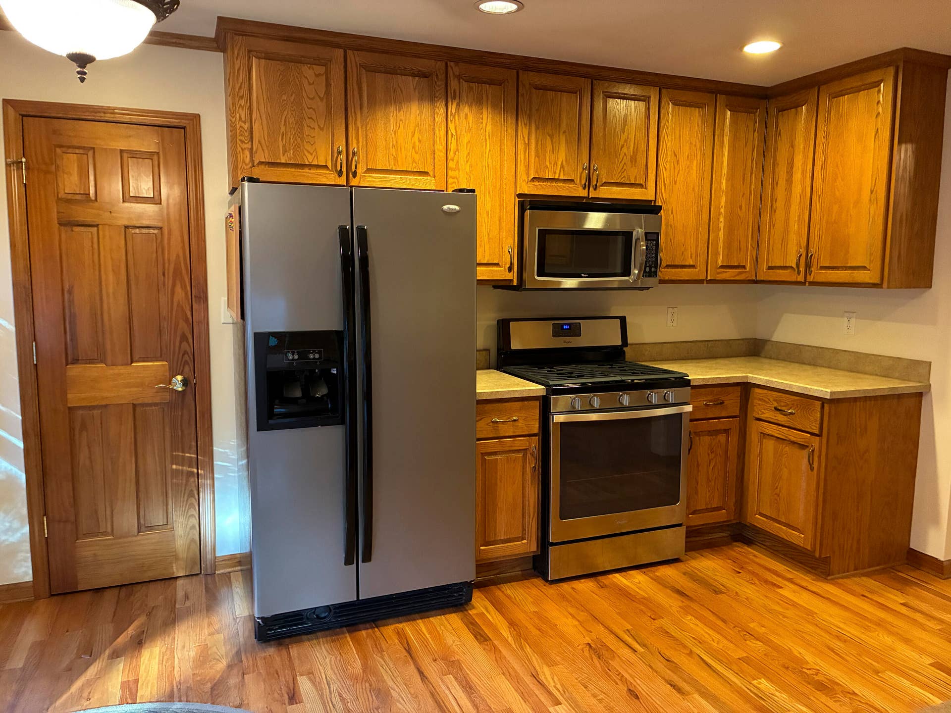 Kitchen with pantry