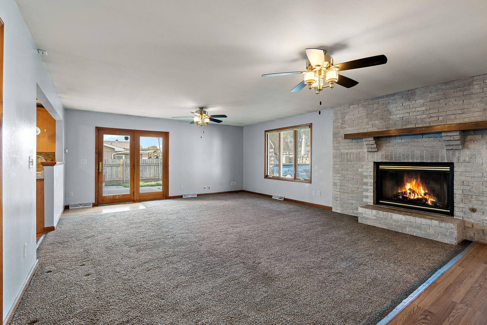 gas fireplace