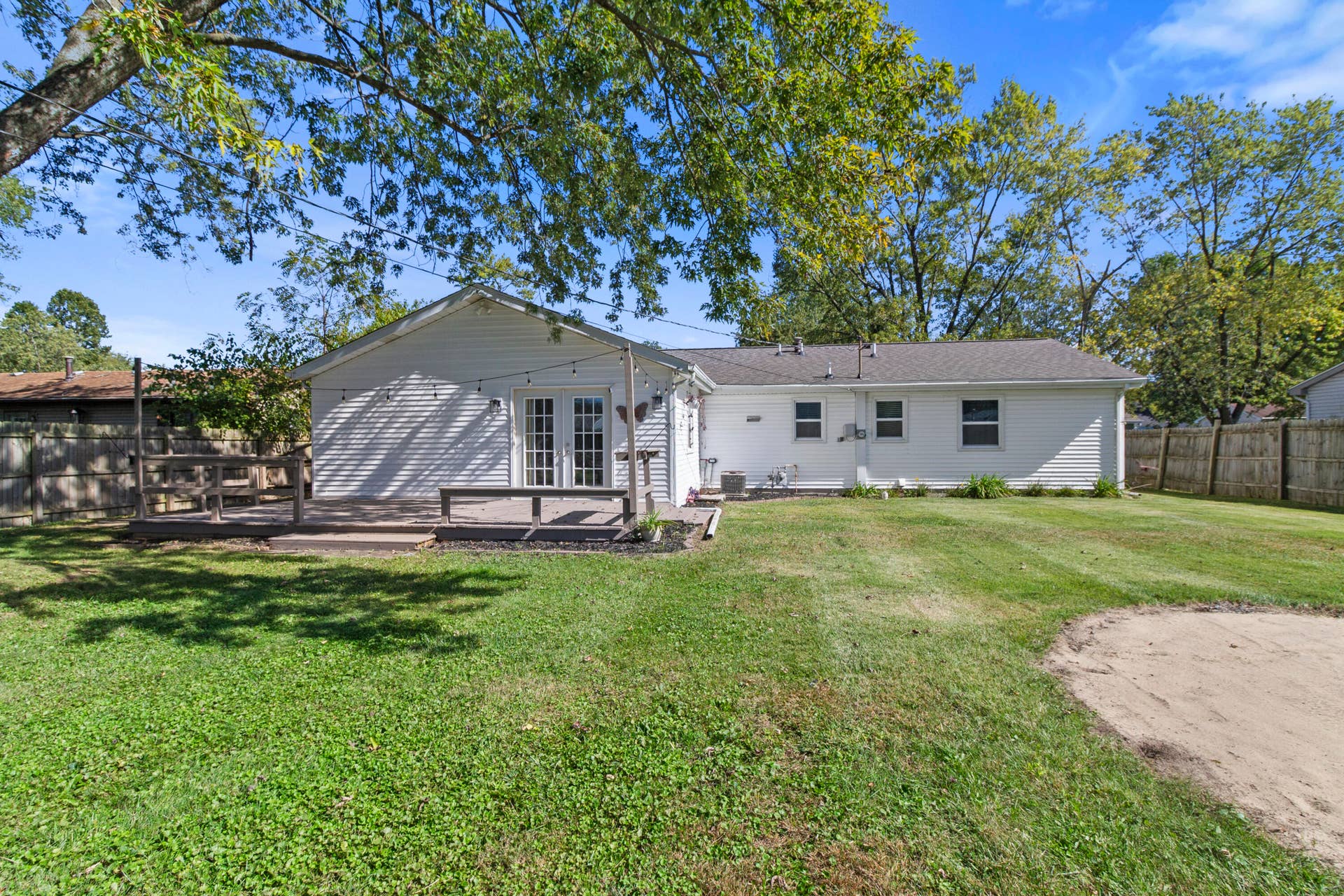 760 Acadia Road, Valparaiso, IN 46385 backyard