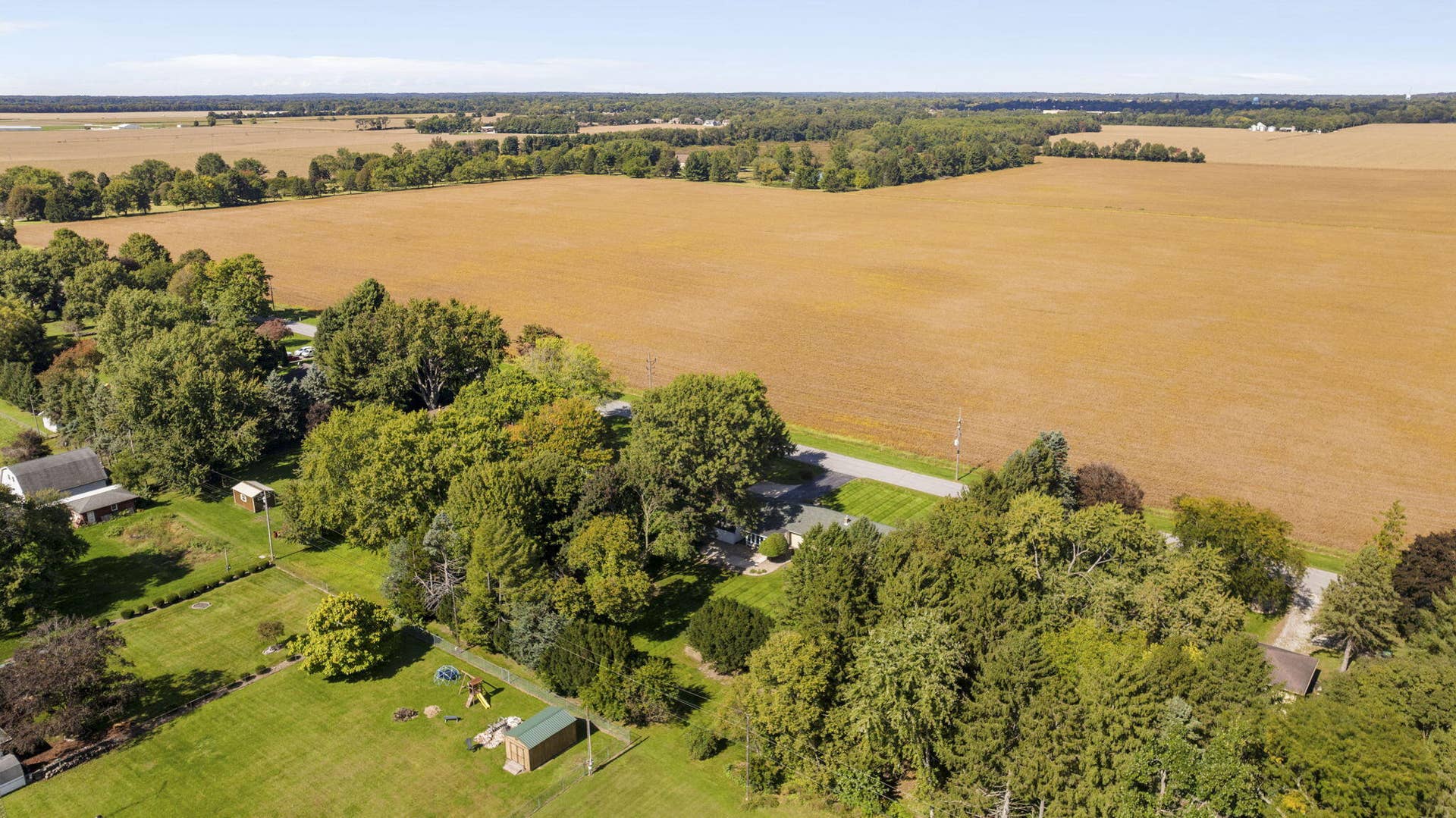 412 S 250, La Porte, IN 46350 Aerial View