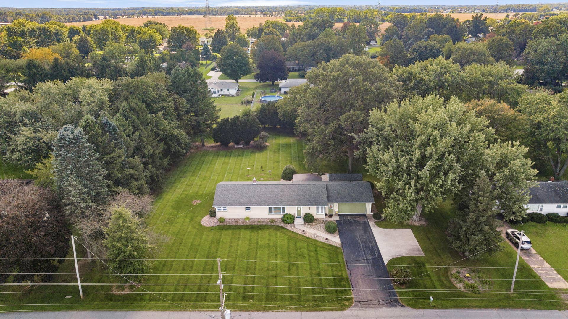 412 S 250, La Porte, IN 46350 Aerial View