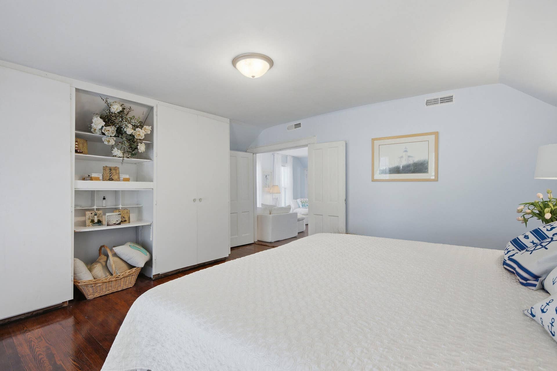 Upper unit bedroom