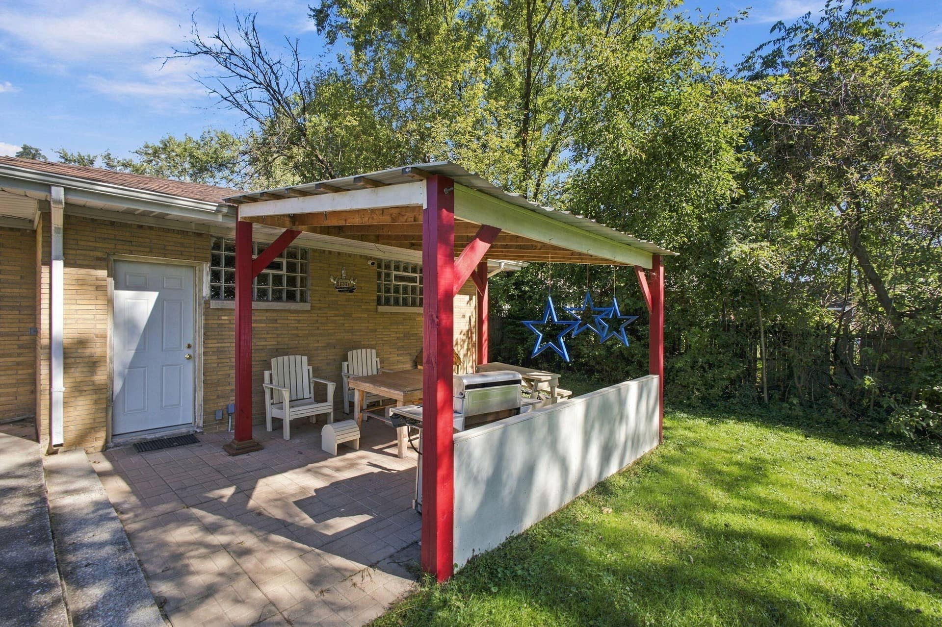 Back patio