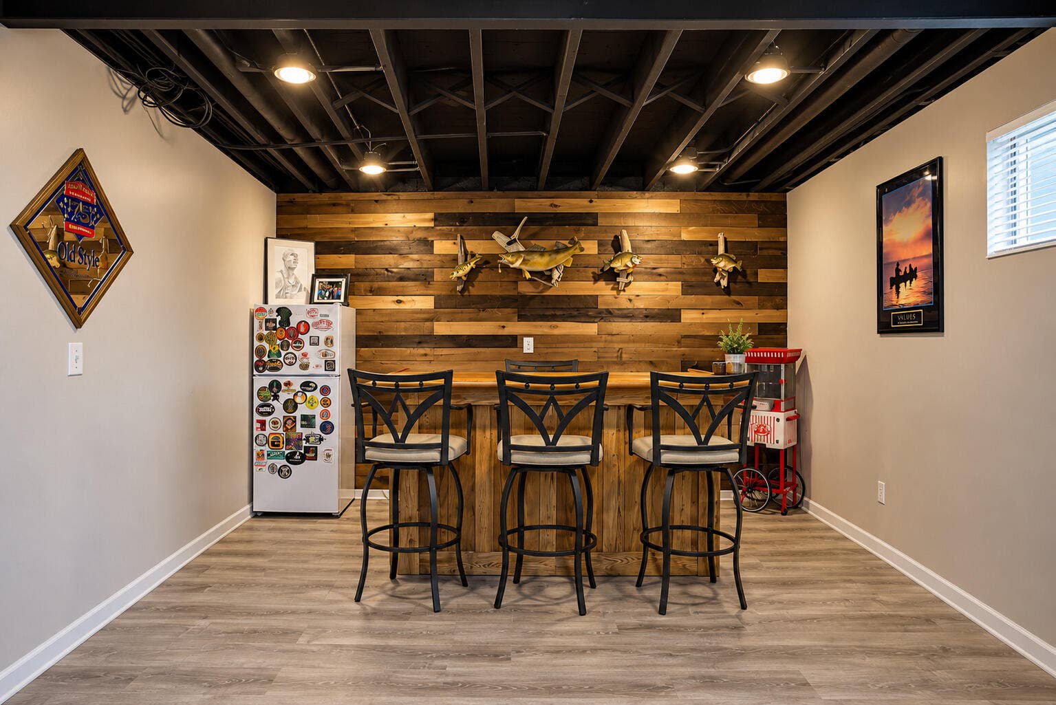 Finished Basement Bar area