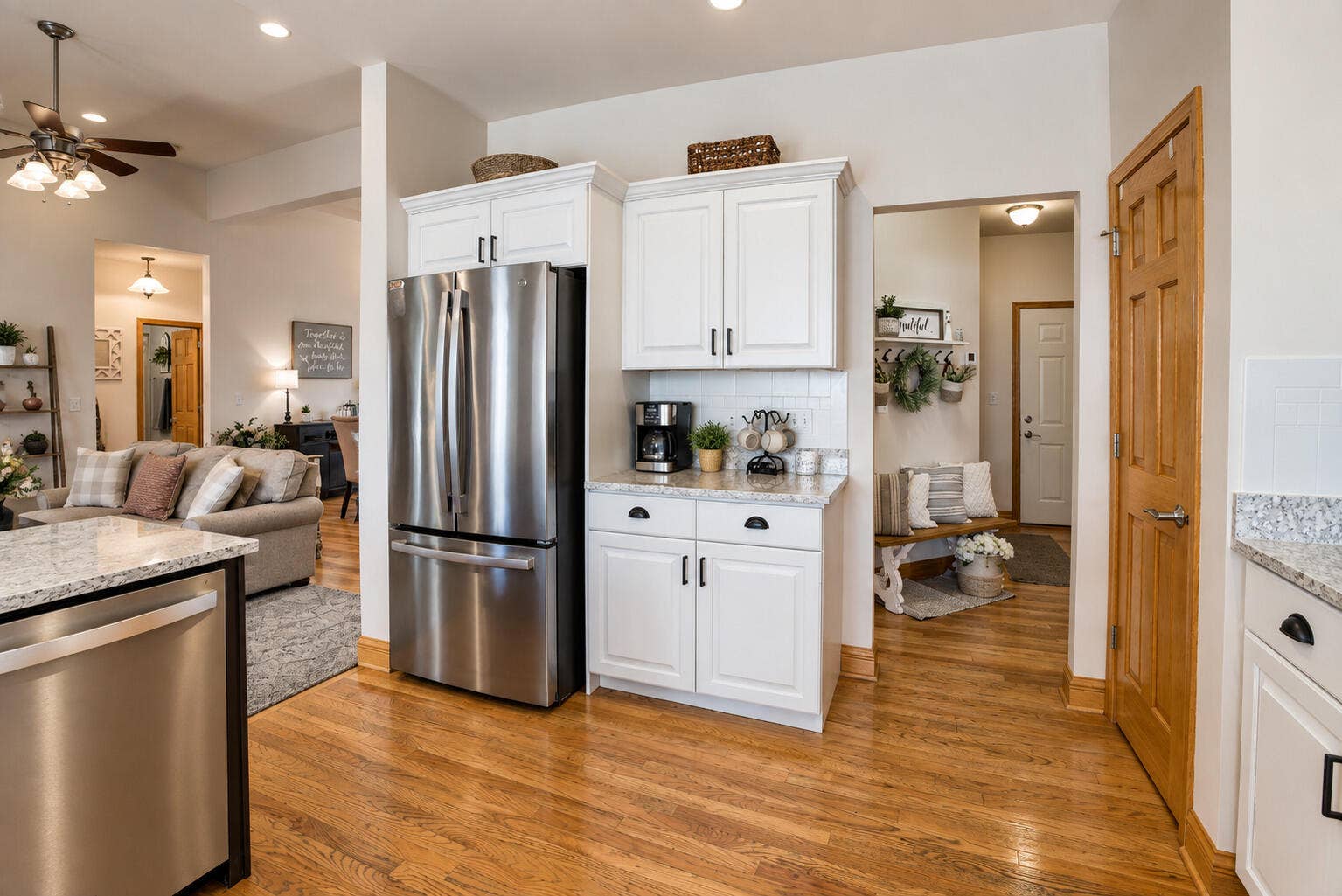 Kitchen to Garage