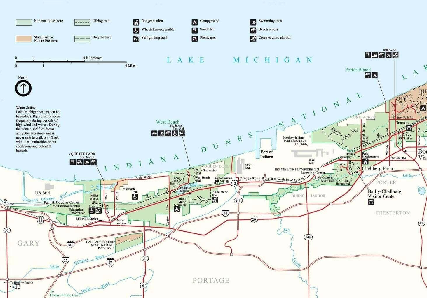 dunes map