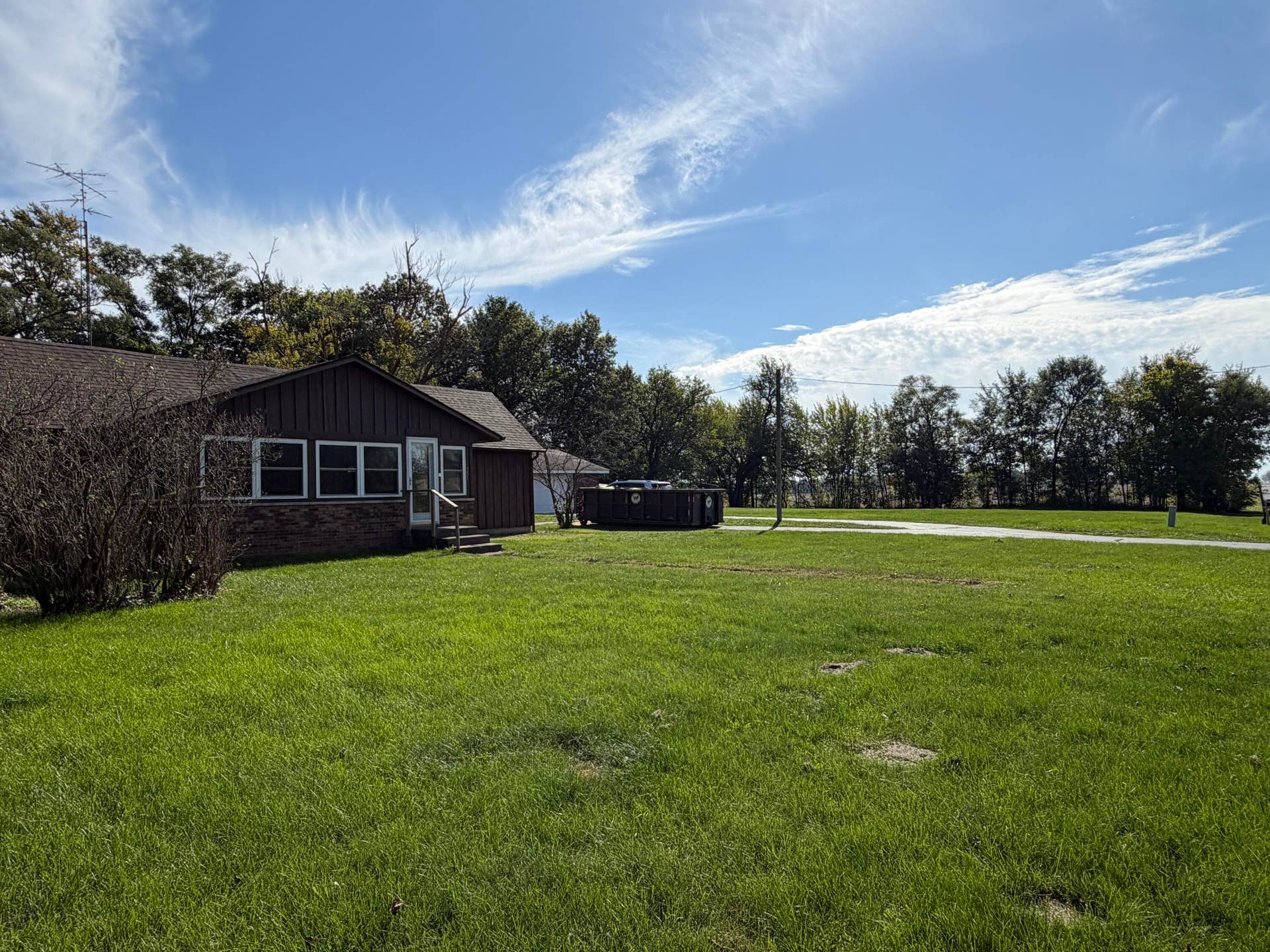 Front of Home and Large Lot