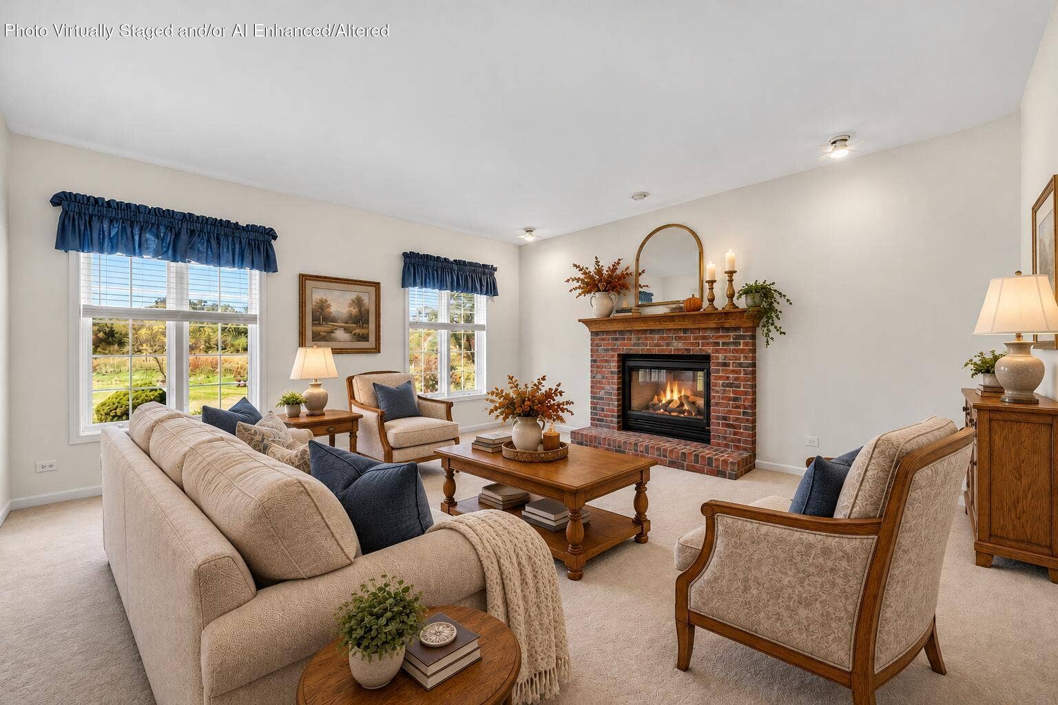 Cozy Autumn Living Room Retreat