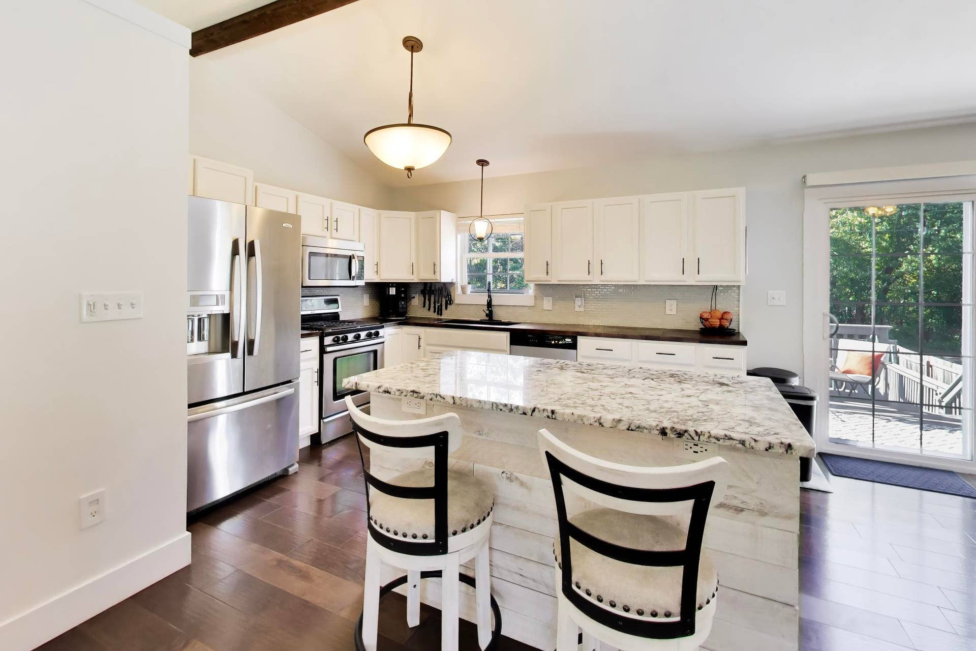 Kitchen from Living Room