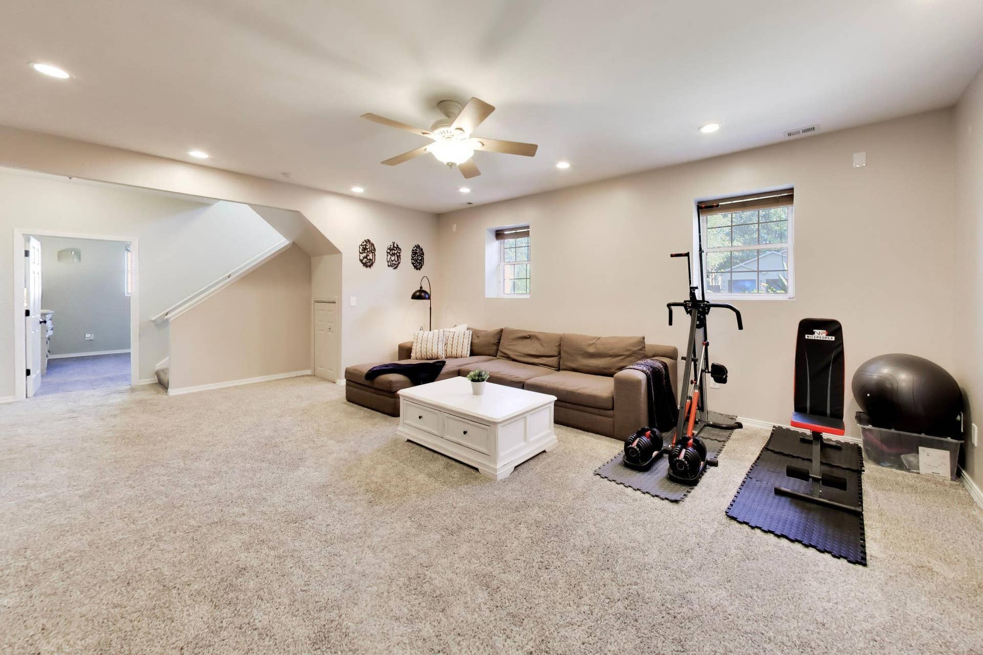Gym Area- Lower Level