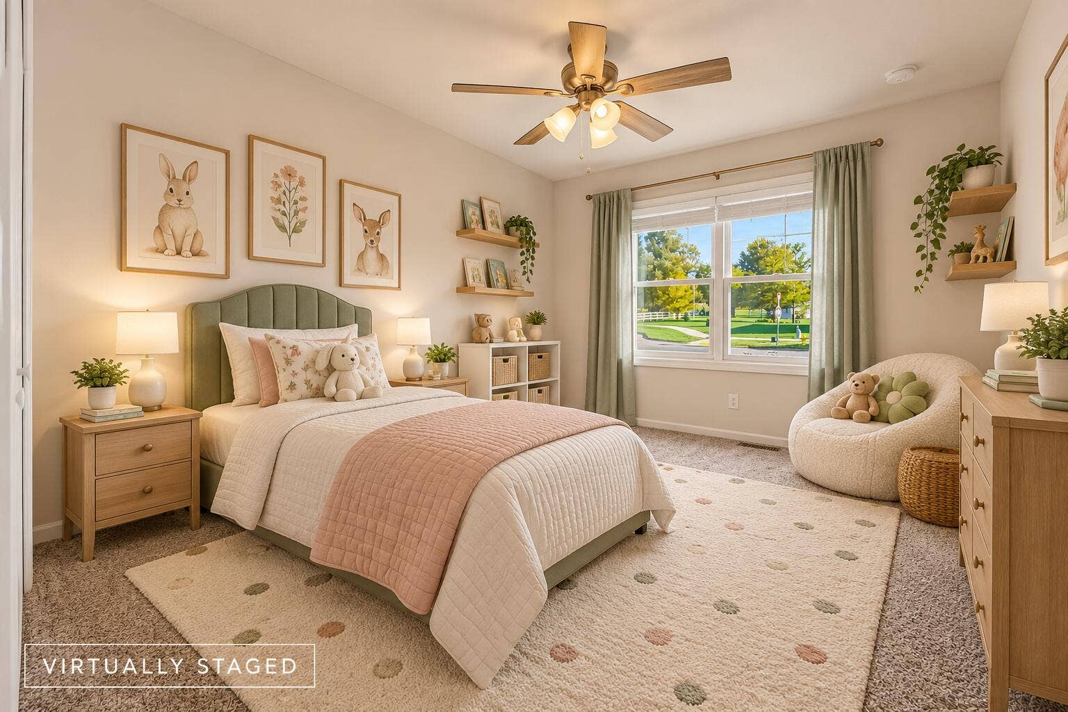 Cozy Modern Children's Bedroom