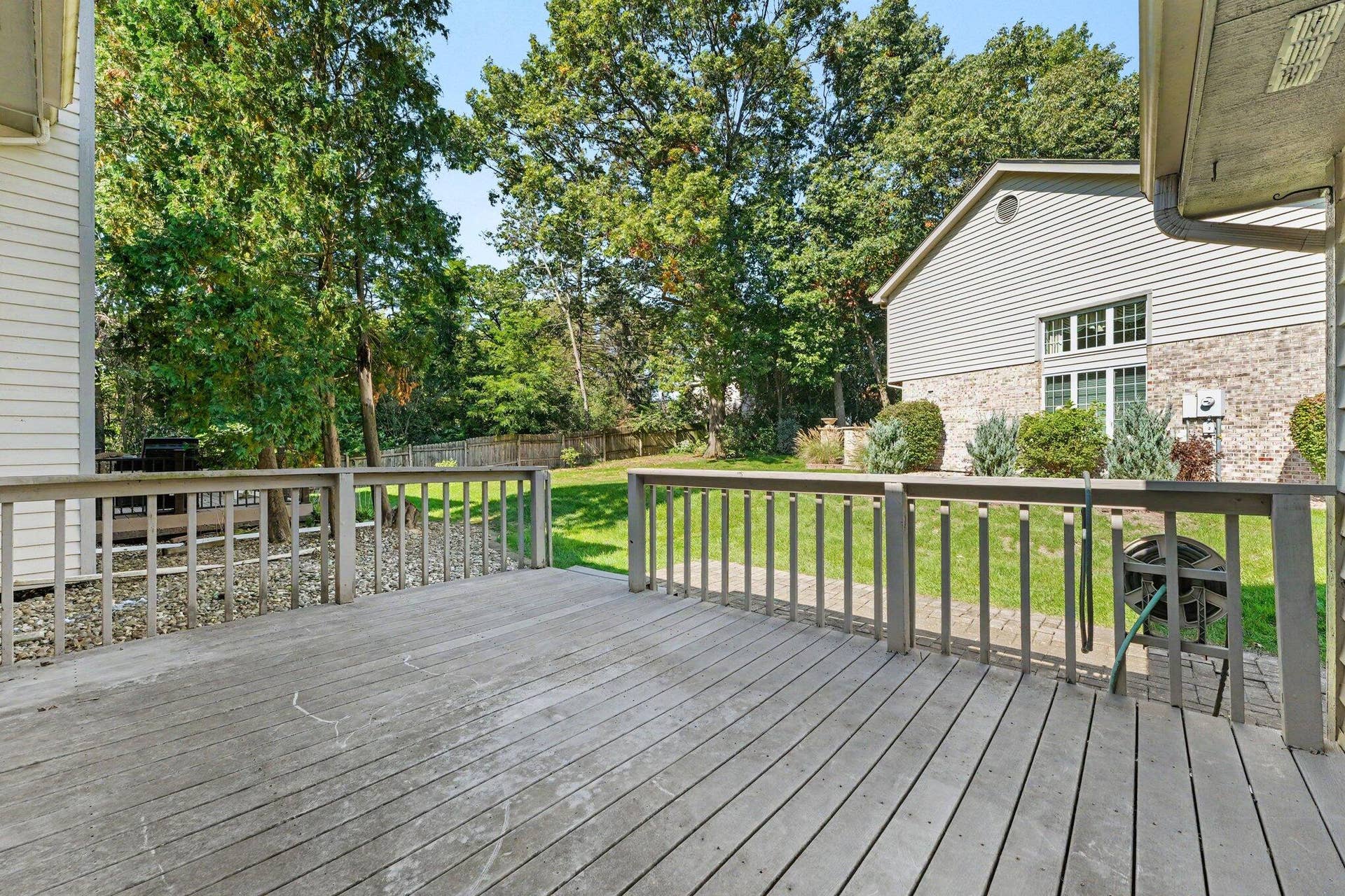 Back deck