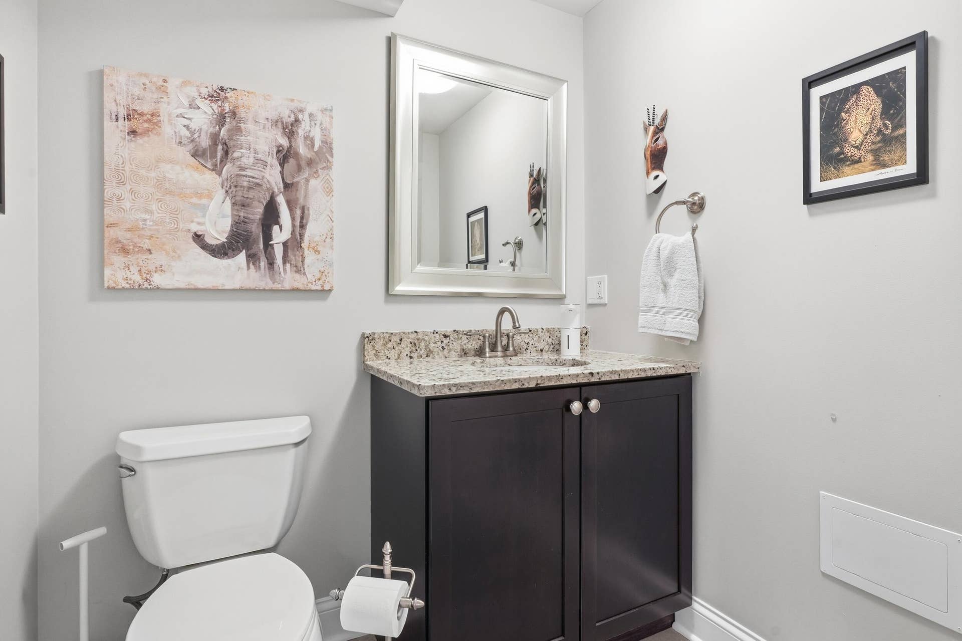 32 basement bath
