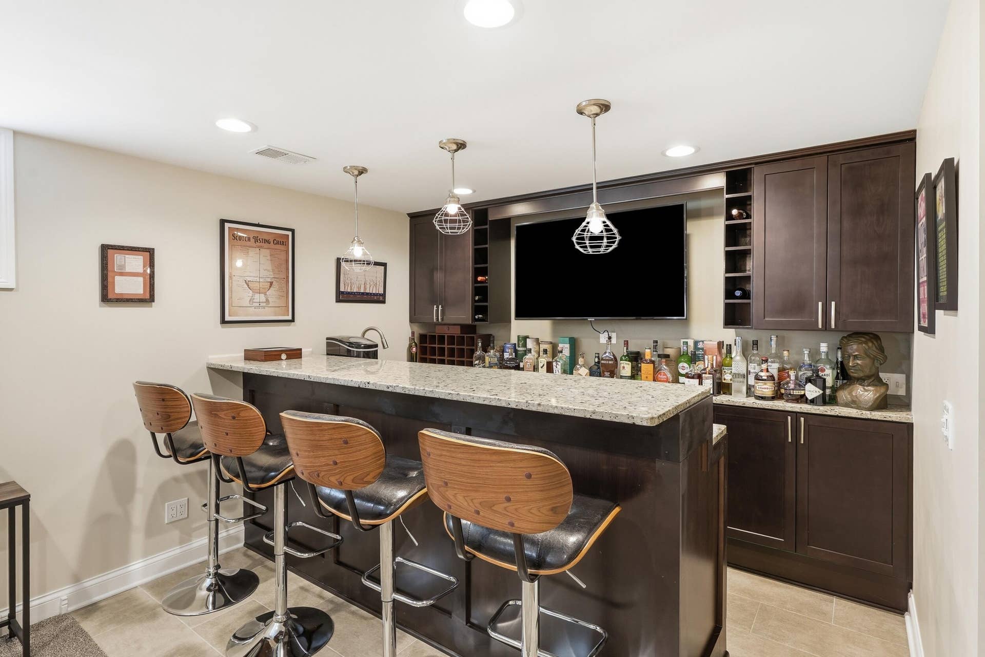 30 basement wet bar